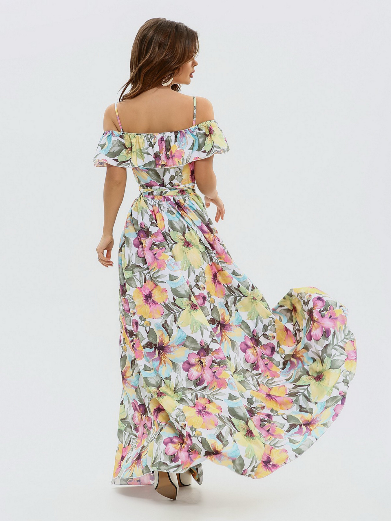 Платья ISSA Plus модель 11531_multicolor Фото