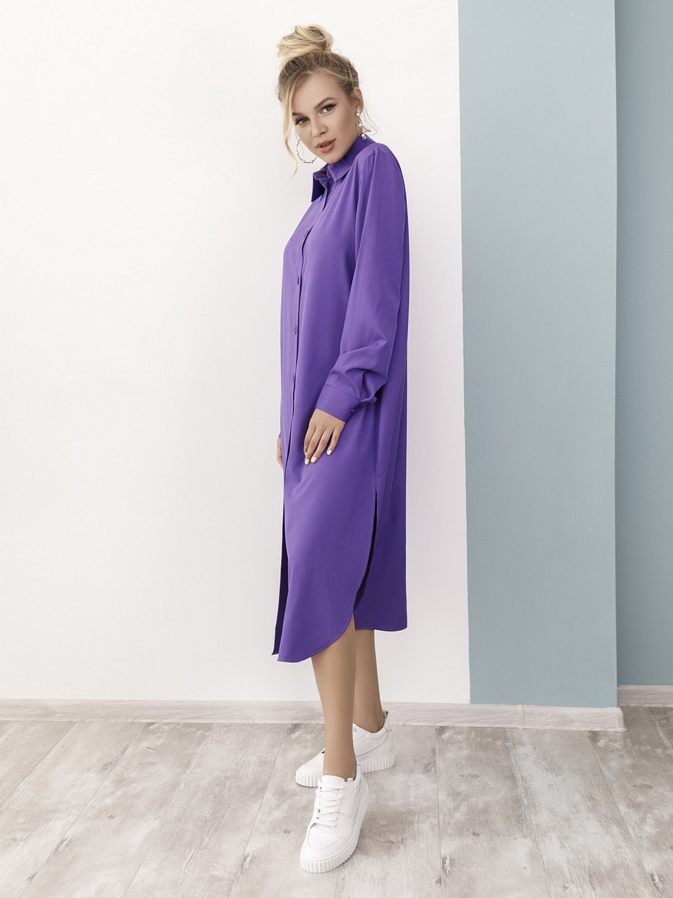 Сукні ISSA Plus модель 11429_lilac Фото