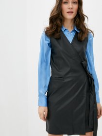 Платье мини ISSA Plus модель 11277_black Фото