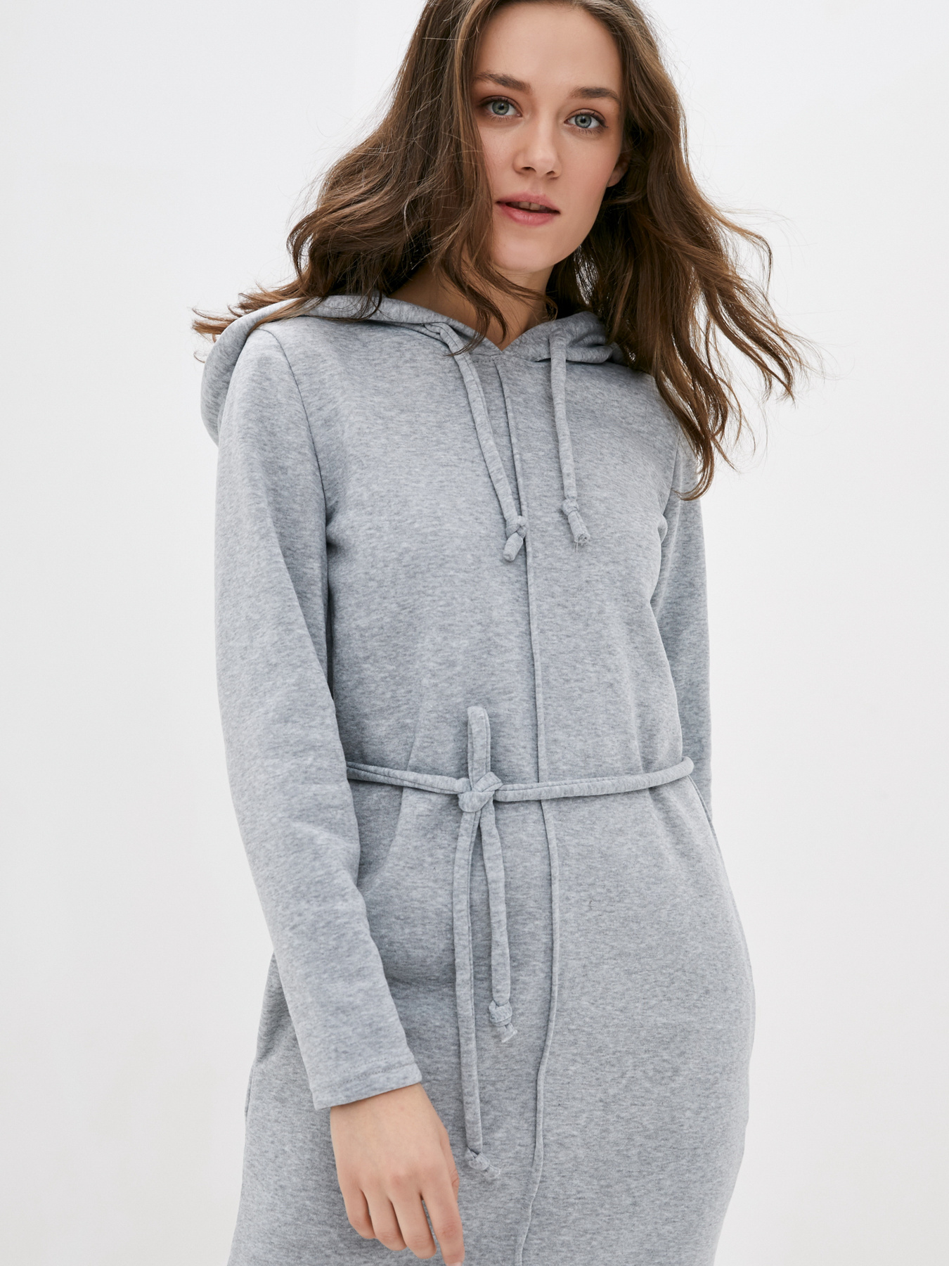 Платье миди ISSA Plus модель 11162_grey Фото