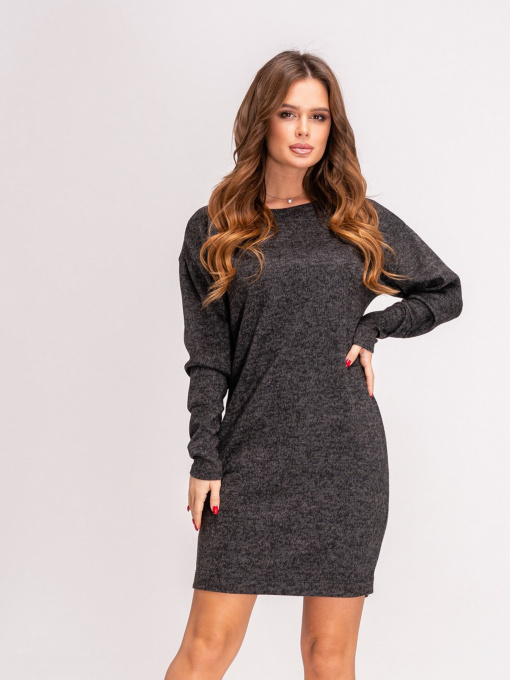 Платье мини ISSA Plus модель 11138_black Фото