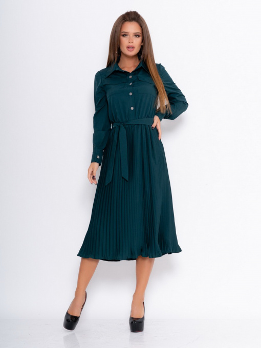 Сукні ISSA Plus модель 11069_green Фото