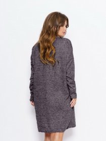 Платья ISSA Plus модель 11037_darkgray Фото