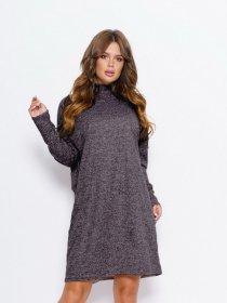 Платья ISSA Plus модель 11037_darkgray Фото