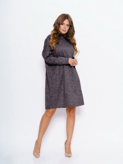 Сукні ISSA Plus модель 11037_darkgray — фото - INTERTOP