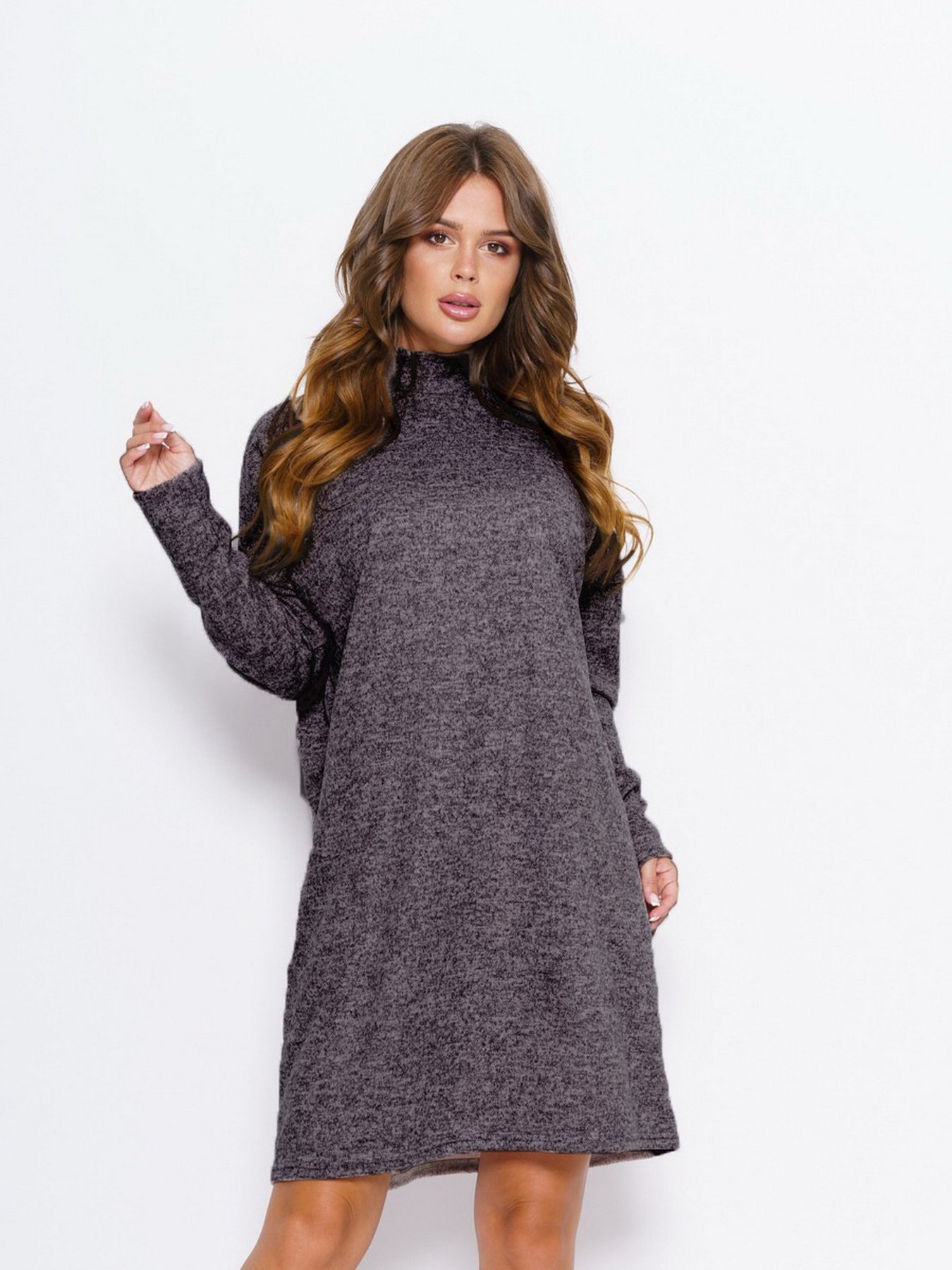Платья ISSA Plus модель 11037_darkgray Платья ISSA Plus модель 11037_darkgray Фото
