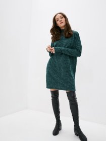 Платье мини ISSA Plus модель 11037_green Фото