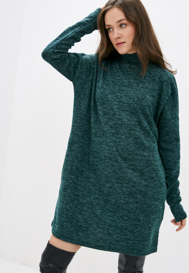 Сукня міні ISSA Plus модель 11037_green - фото