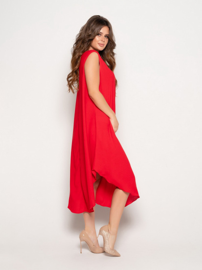 Сарафан ISSA Plus модель 10800_red — фото 3 - INTERTOP