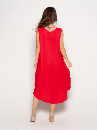 Сарафан ISSA Plus модель 10800_red — фото 5 - INTERTOP