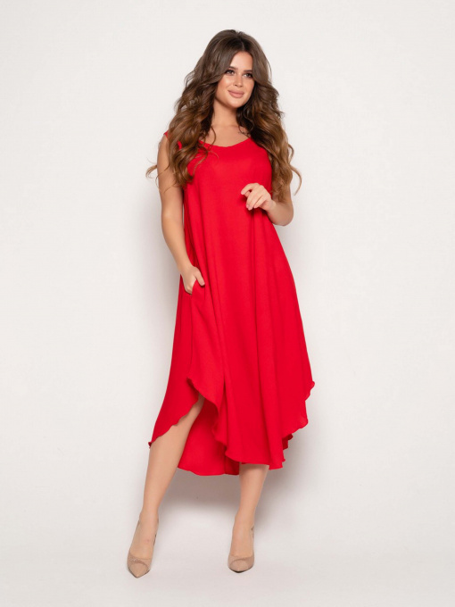 Сарафан ISSA Plus модель 10800_red Фото