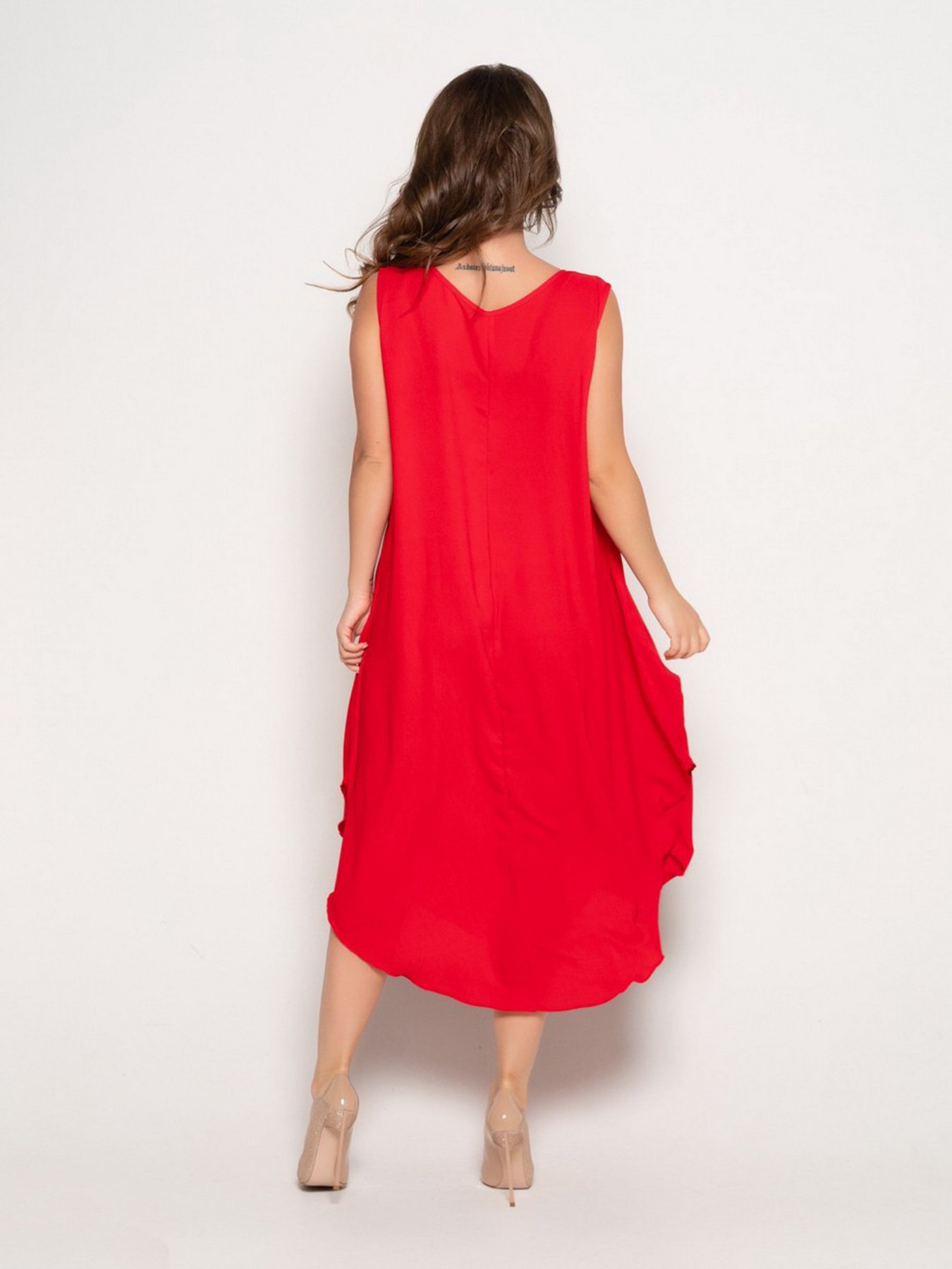 Сарафан ISSA Plus модель 10800_red Фото