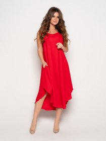 Сарафан ISSA Plus модель 10800_red Фото