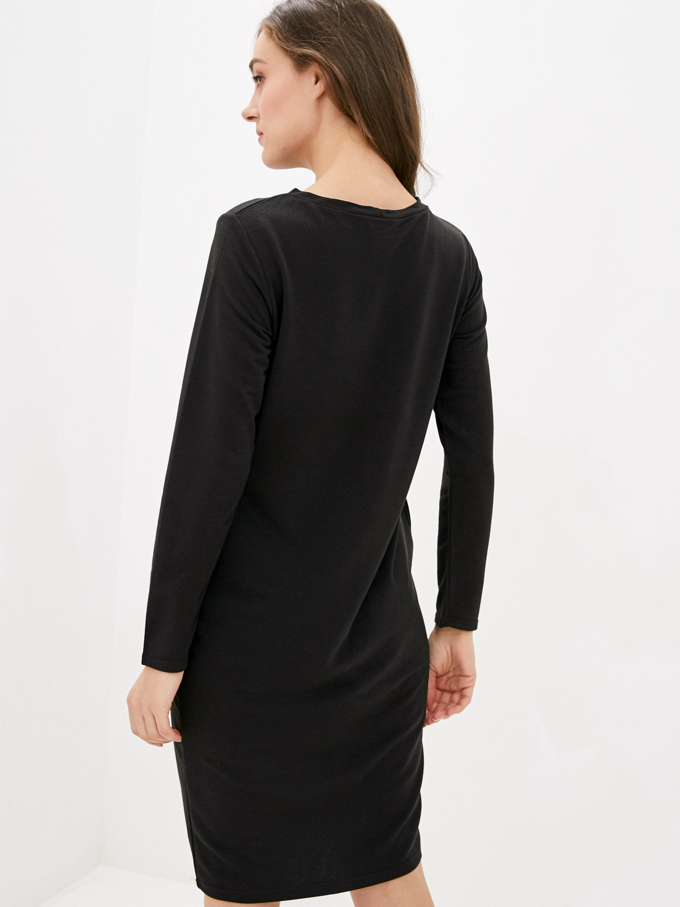 Платье мини ISSA Plus модель 10188_black Фото