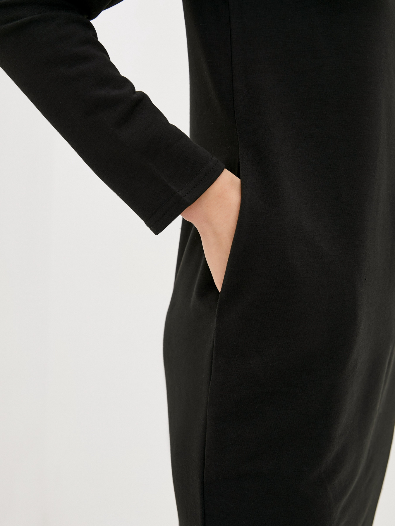 Платье мини ISSA Plus модель 10188_black Фото