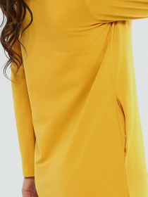 Платья ISSA Plus модель 10188_mustard Фото