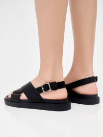 Сандалії ISSA Plus модель OB2-16_black Сандалії ISSA Plus модель OB2-16_black Фото