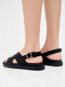 Сандалії ISSA Plus модель OB2-16_black Сандалії ISSA Plus модель OB2-16_black Фото