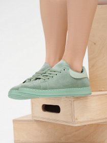 Кеды низкие ISSA Plus модель OB2-17_green Фото