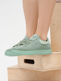 Кеди низькі ISSA Plus модель OB2-17_green Кеди низькі ISSA Plus модель OB2-17_green Фото