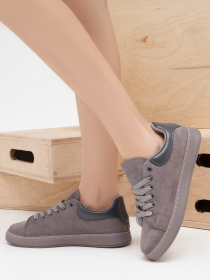 Кеды низкие ISSA Plus модель OB2-17_grey Фото