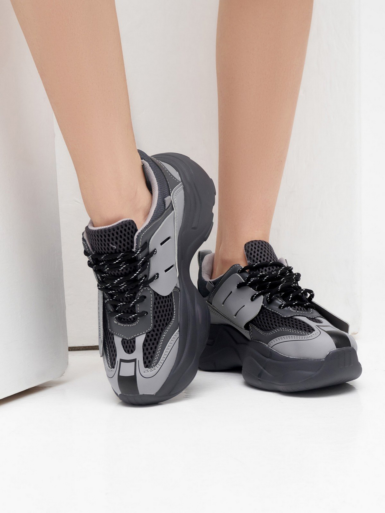 Кроссовки ISSA Plus модель OB2-18_grey Фото