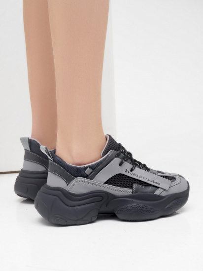 Кроссовки ISSA Plus модель OB2-18_grey — фото 3 - INTERTOP