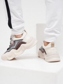 Кроссовки ISSA Plus модель OB2-23_whitegrey Фото