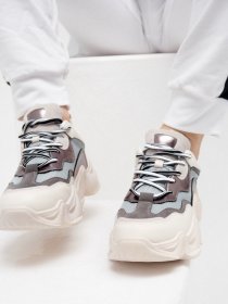 Кроссовки ISSA Plus модель OB2-23_whitegrey Фото