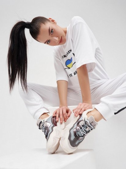 Кроссовки ISSA Plus модель OB2-23_whitegrey — фото 8 - INTERTOP