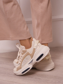 Кроссовки ISSA Plus модель OB2-24_beige Фото