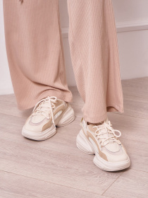 Кроссовки ISSA Plus модель OB2-24_beige Фото