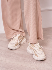 Кроссовки ISSA Plus модель OB2-24_beige Фото