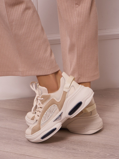 Кроссовки ISSA Plus модель OB2-24_beige — фото 5 - INTERTOP