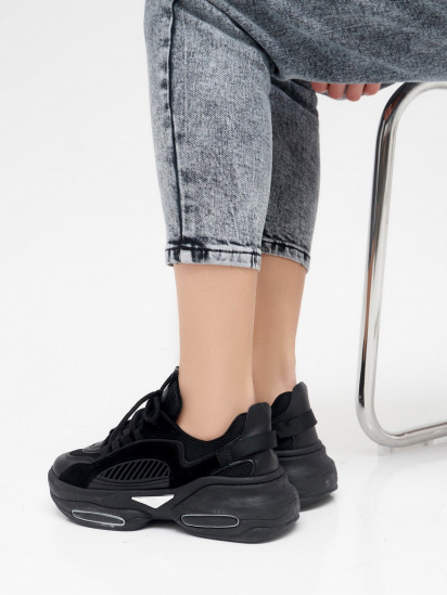 Кроссовки ISSA Plus модель OB2-24_black — фото 5 - INTERTOP
