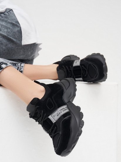 Кросівки ISSA Plus модель OB2-26_black — фото 4 - INTERTOP