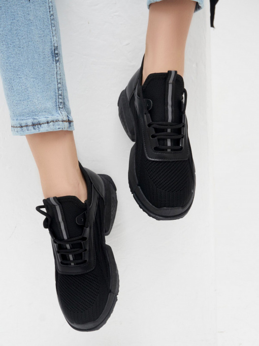 Кроссовки для бега ISSA Plus модель OB2-28_black Фото