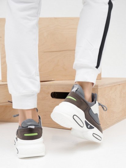 Кроссовки ISSA Plus модель OB2-33_grey — фото 6 - INTERTOP