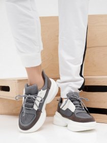 Кросівки повсякденні ISSA Plus модель OB2-33_grey Фото