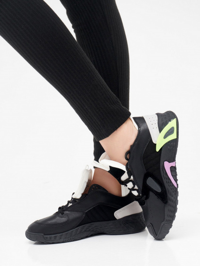 Кроссовки ISSA Plus модель OB2-34_black — фото 3 - INTERTOP