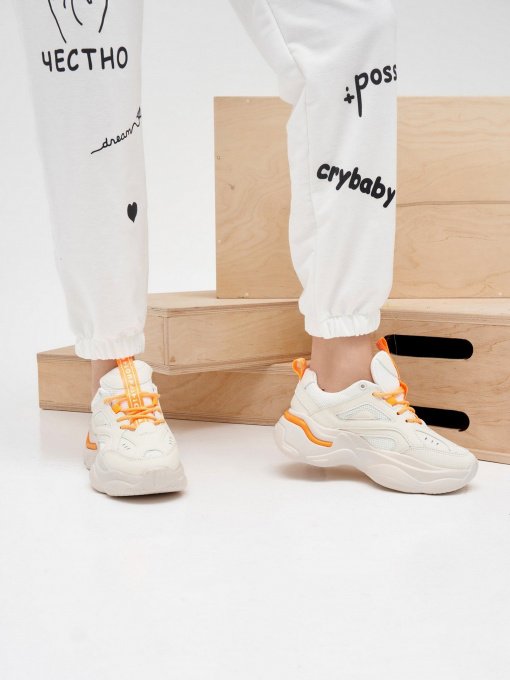 Кроссовки ISSA Plus модель OB2-35_beige Фото