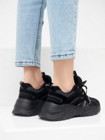 Кросівки для бігу ISSA Plus модель OB2-36_black Фото