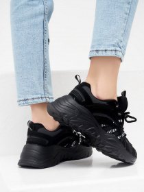 Кросівки для бігу ISSA Plus модель OB2-36_black Фото