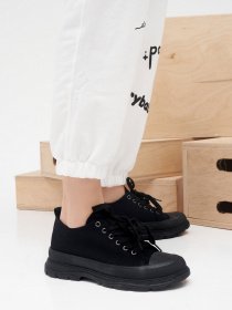 Кеди низькі ISSA Plus модель OB2-38_black Фото