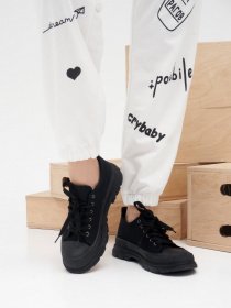 Кеди низькі ISSA Plus модель OB2-38_black Фото