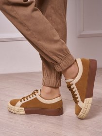 Кеди низькі ISSA Plus модель OB2-44_brown Фото