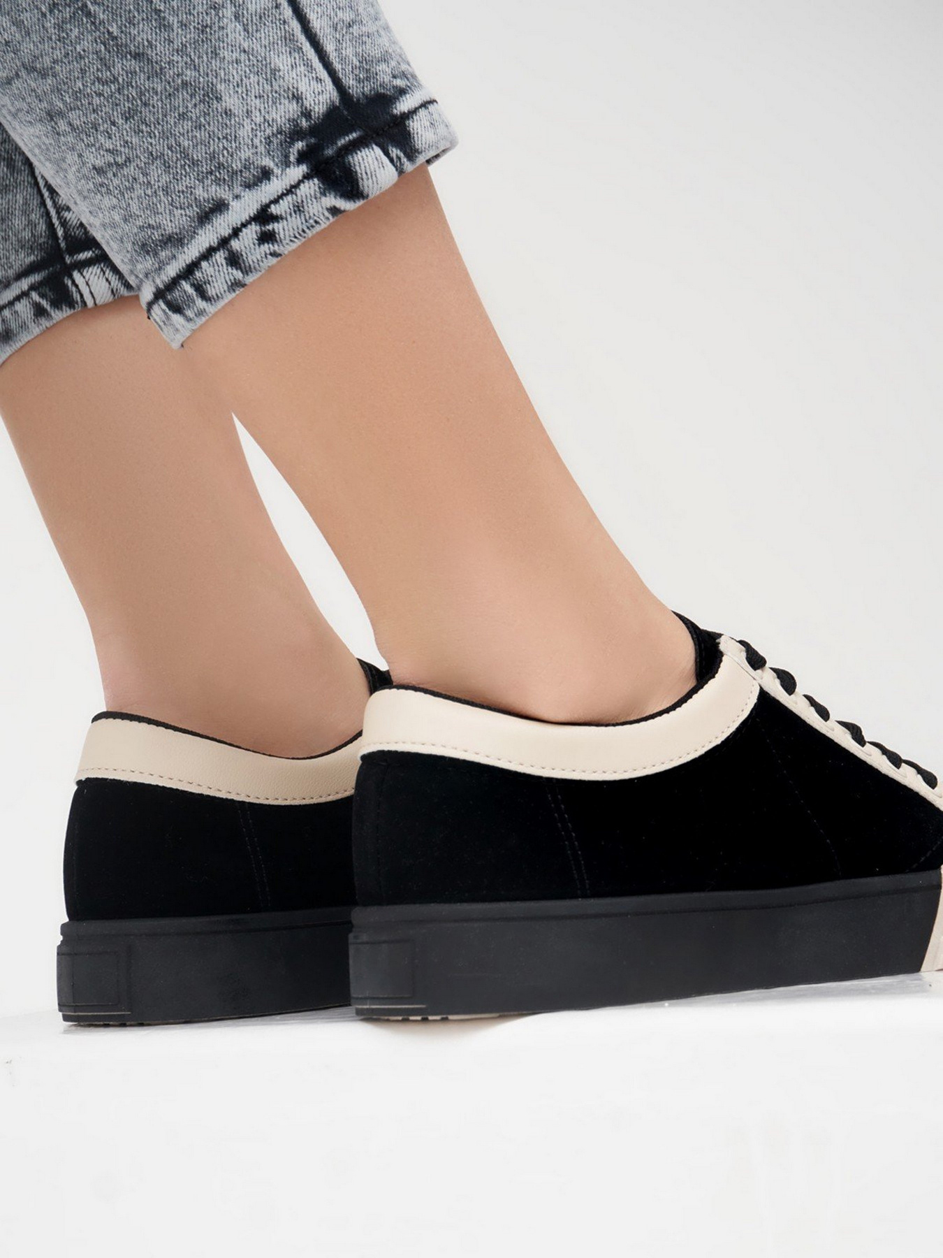 Кеди низькі ISSA Plus модель OB2-44_black Кеди низькі ISSA Plus модель OB2-44_black Фото