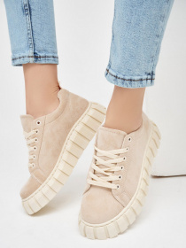 Кеди низькі ISSA Plus модель OB2-45_beige Фото