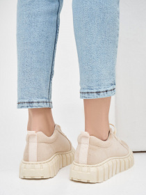 Кеды низкие ISSA Plus модель OB2-45_beige Фото