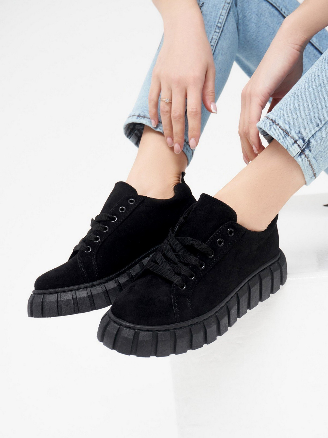 Кеди низькі ISSA Plus модель OB2-45_black Кеди низькі ISSA Plus модель OB2-45_black Фото